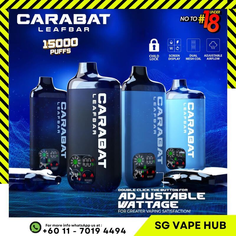 CARABAT-LEAFBAR-15000-PUFFS-SG-Vape-Hub