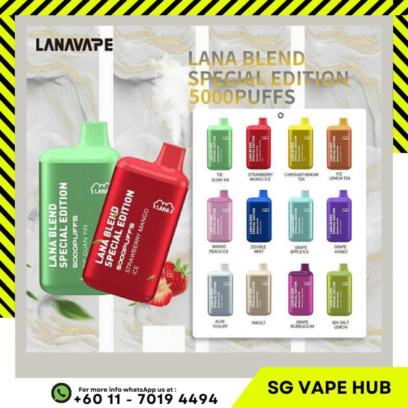 LANA BAR 5000 Puffs