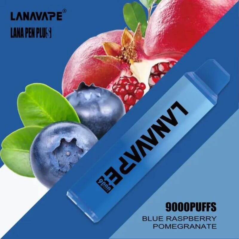 LANA-PEN-PLUS-9000-BLUE-RASPBERRY-POMEGRANATE-SG-Vape-Hub