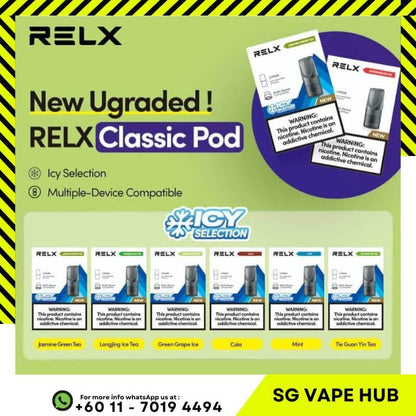 NEW-UGRADED-RELX-Classic-Pod-SG-Vape-Hub